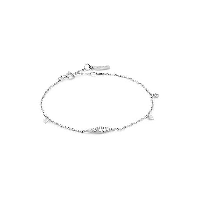 Ania Haie Silver Geometric Chain Bracelet B053-02H