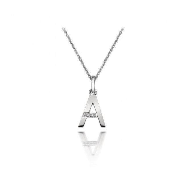 Hot Diamonds Letter A Pendant DP401