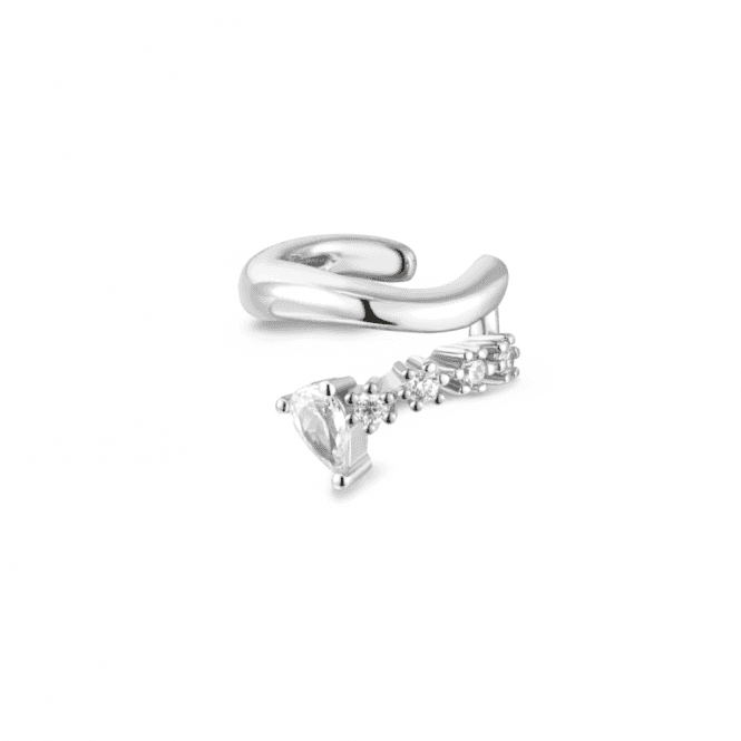 Ania Haie Silver Sparkle Cuff E056-03H
