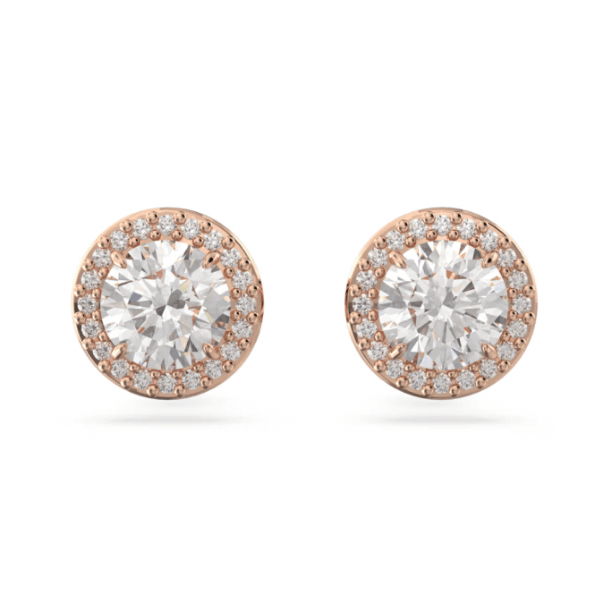 Swarovski Una Rose Gold Tone Plated Stud Earrings 5636275