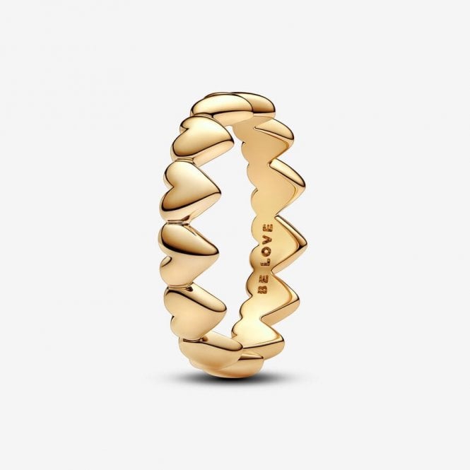Pandora Row of Hearts Ring 163427C00