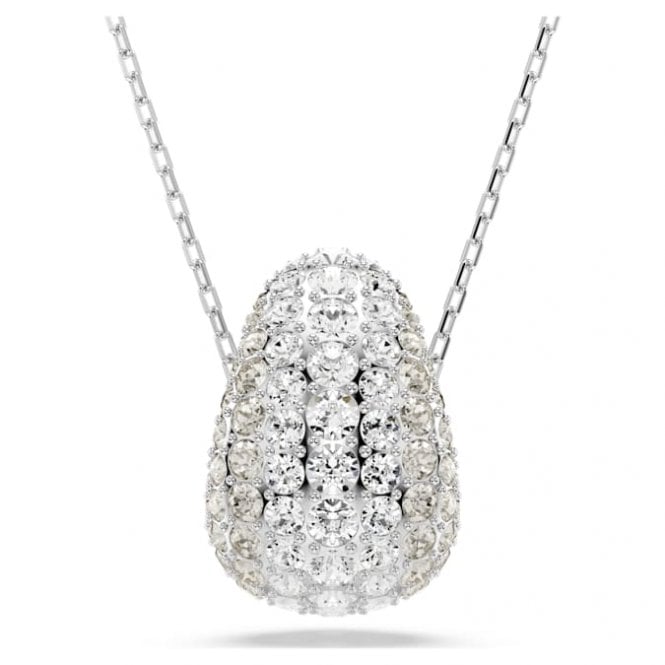 Swarovski Sublima Round Cut Rhodium Plated Pendant 5697190
