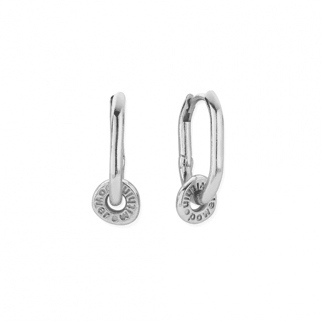 ChloBo Power Within Oval Hoops SEH3460