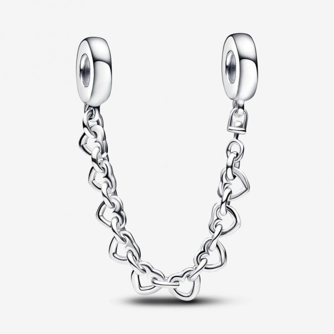Pandora Linked Hearts Safety Chain 792274C00