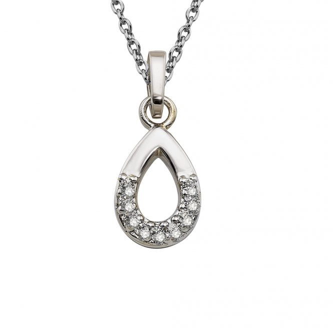 Unique Jewellery Unique & Co Open Drop Necklace MK-1005