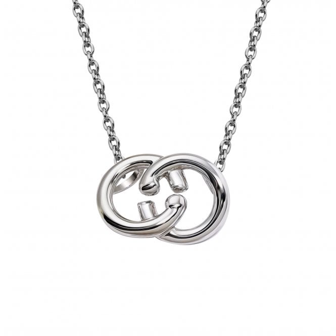 Unique Jewellery Unique & Co Silver Open Circle Pendant MK-953