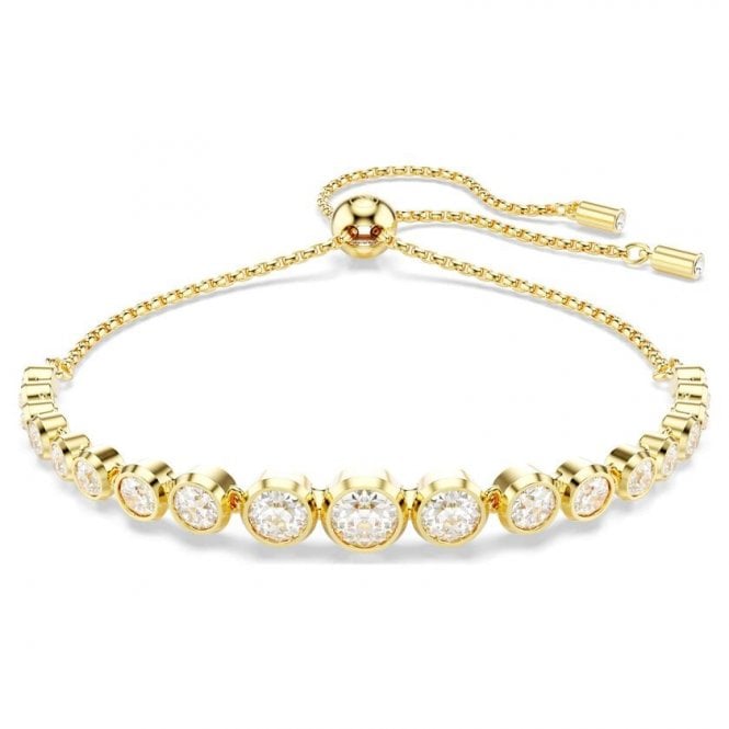 Swarovski Imber Gold Tone Plated Tennis Bacelet 5705450