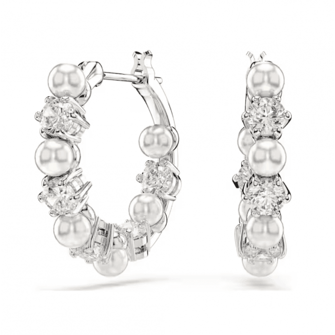 Swarovski Matrix Crystal Pearl Earrings 5709256