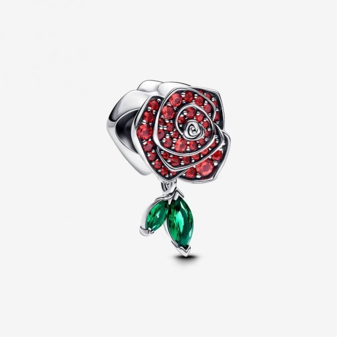 Pandora Sparkling Rose in Bloom Charm 793201C02