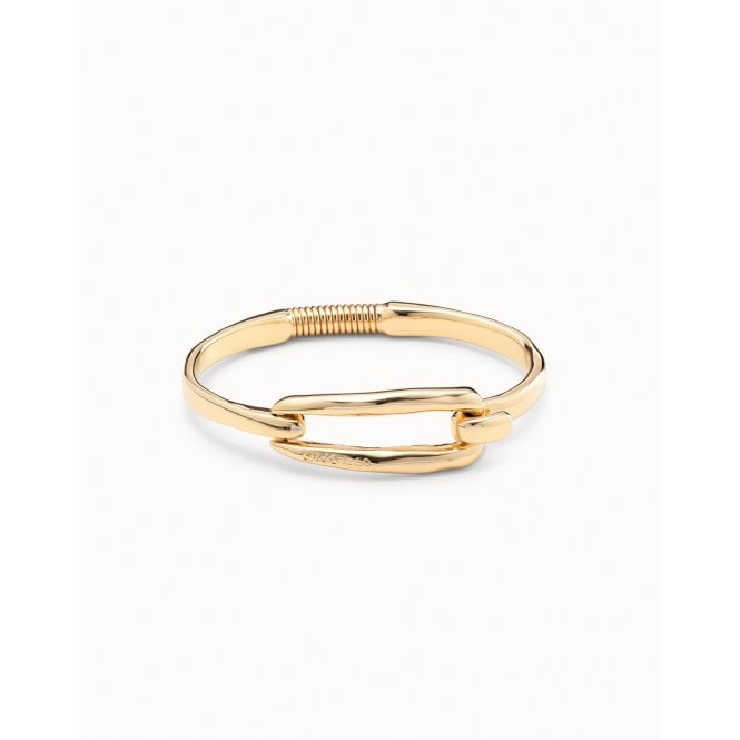 UNOde50 Amarrado Gold Plated Hook Bracelet PUL1721ORO0000L