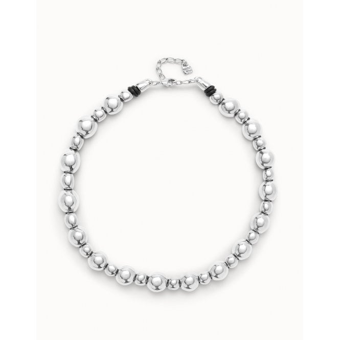 UNOde50 Sterling Silver-Plated Bead Bracelet COL1996MTL0000L