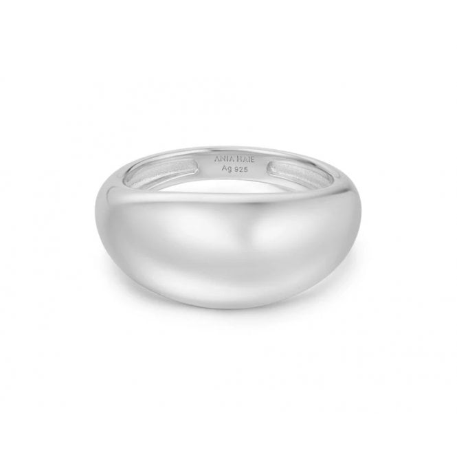 Ania Haie Silver Bold Dome Ring R062-01H