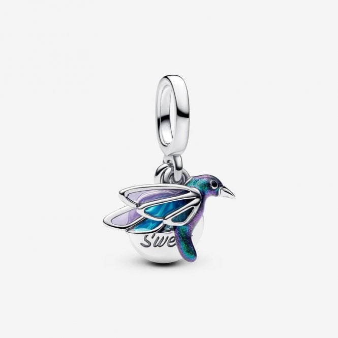 Pandora Double Hummingbird Pendant Charm 793746C01