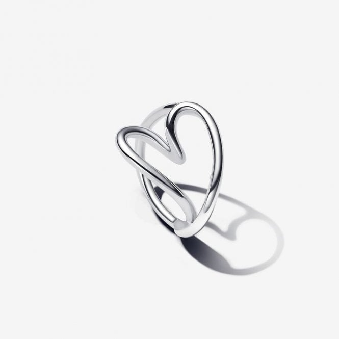 Pandora Natural Shaped Heart Ring 193288C00-48