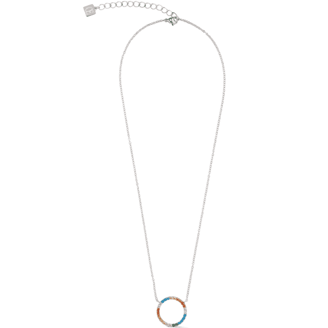 Coeur de Lion Necklace Sparkling Multicolour 2057101517
