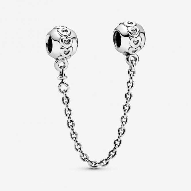 Pandora Band of Hearts Safety Chain Charm 791088-05