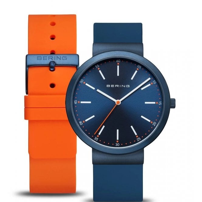 Bering Classic Polished Blue 10141-397