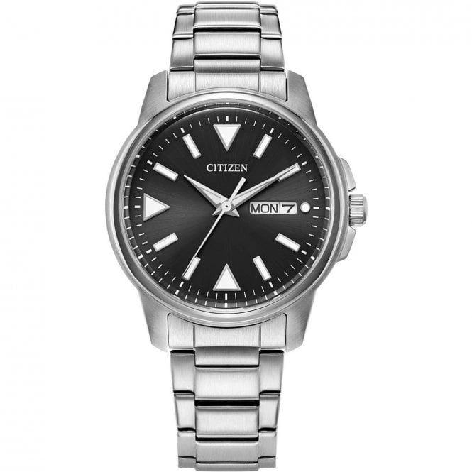 Citizen Watches Citizen Sport Stainless Steel Black Dial Watch BM8180-62E