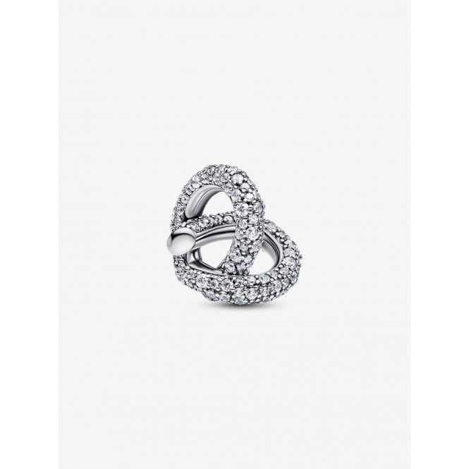 Pandora Pavé Infinity Knot Heart Charm 793771C01