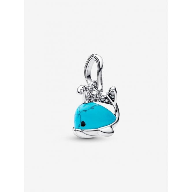 Pandora Turquoise-coloured Whale Dangle Charm 793822C01