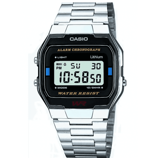 Casio Vintage Digital Watch A163WA-1QES