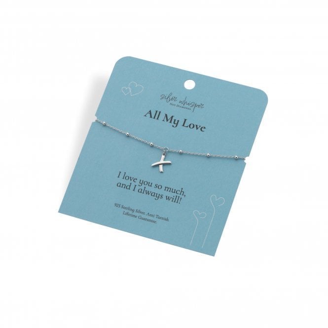 SILVER WHISPER BY HD Hot Diamonds All My Love Bracelet