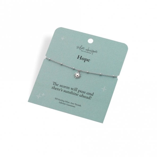 SILVER WHISPER BY HD Hot Diamonds Hope Bracelet