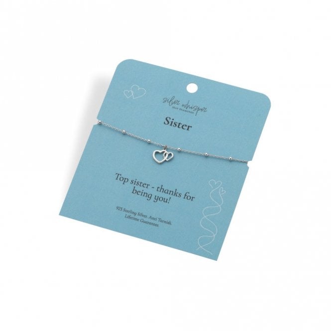 SILVER WHISPER BY HD Hot Diamonds Sister Bracelet
