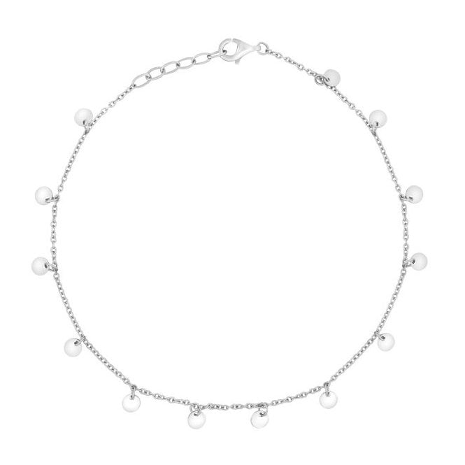 MCN Jewellery Gecko Mini Disc Ankle Chain K211