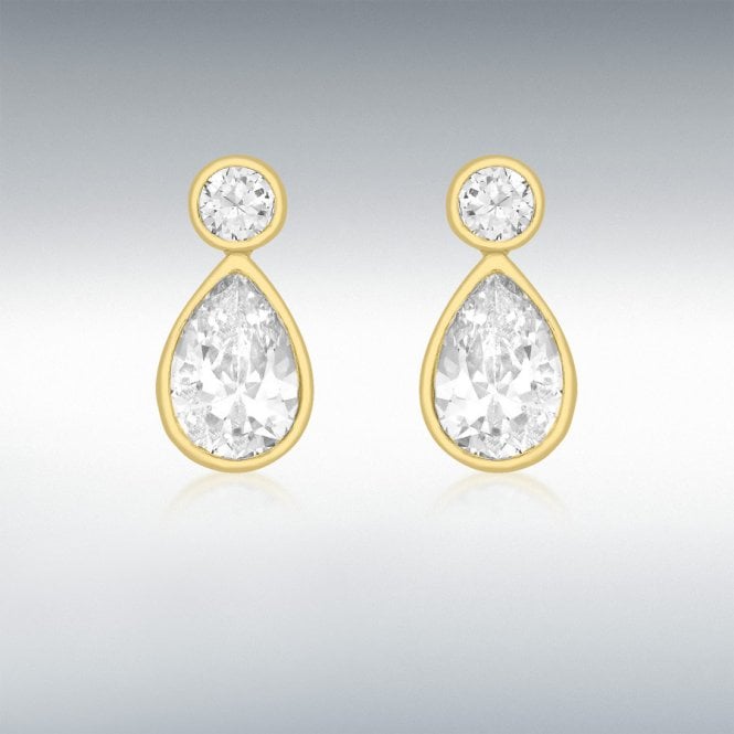 MCN Fine Jewellery Ibb 9ct Yellow Gold Round Stud Earrings 1.58.8189