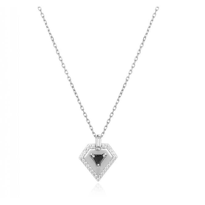 Ania Haie Silver Geometric Necklace N059-05H