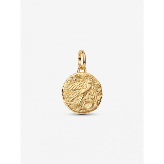 Pandora Swallow Medallion Charm 764082C01