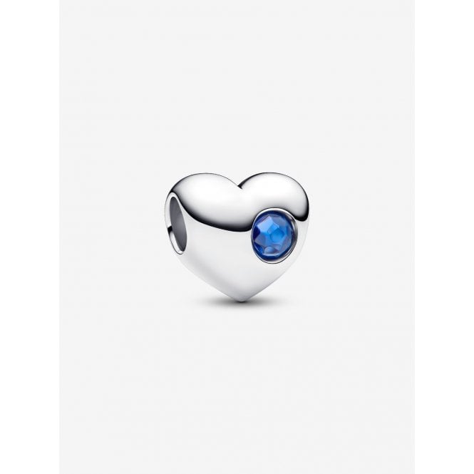 Pandora Engravable September Birthstone Heart Charm 794161C09