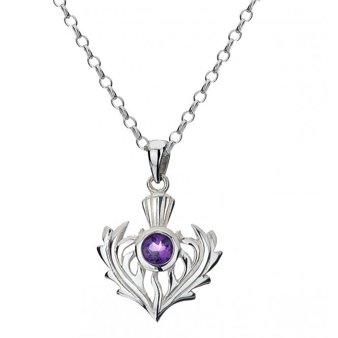 Sea Gems Thistle Amythestthest Pendant 5190A