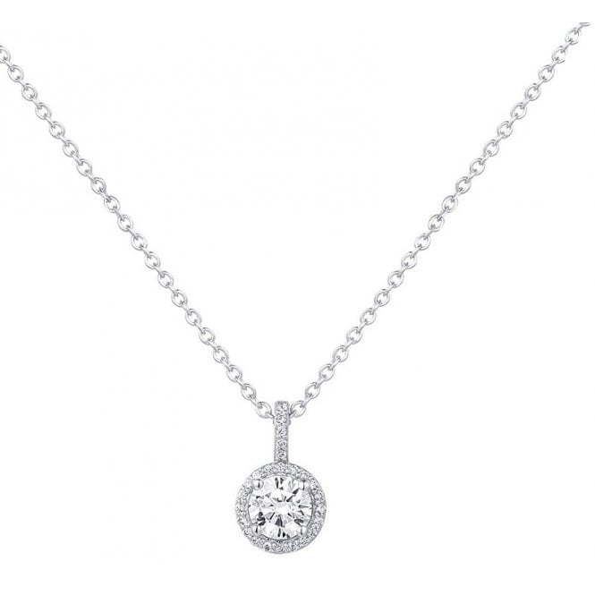 MCN Jewellery Gisser Halo Necklace N1110-42+5
