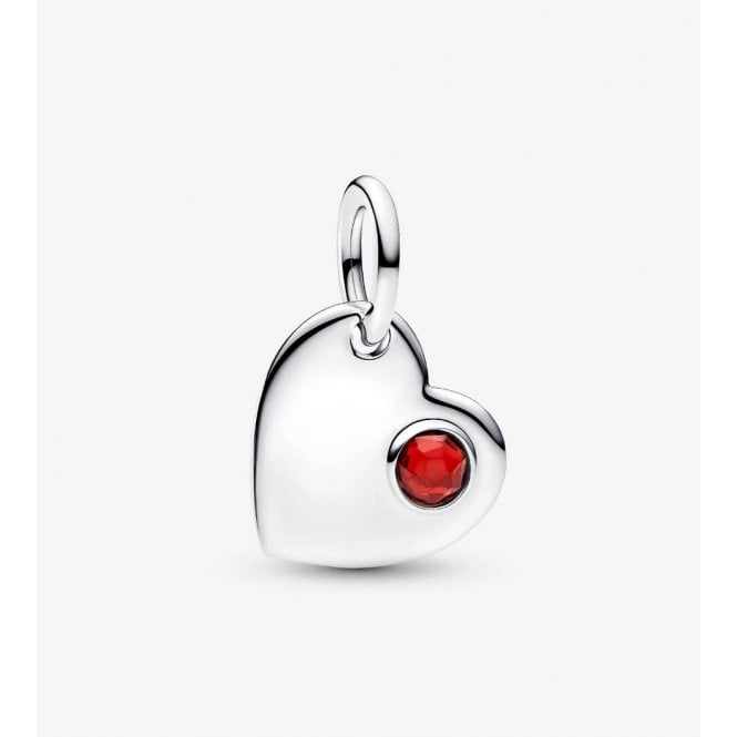 Pandora Engravable Heart January Dangle Charm 794295C01