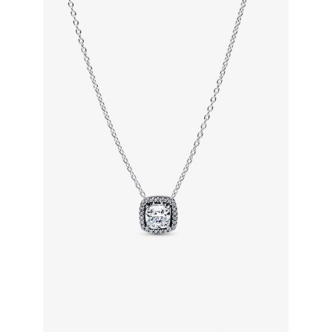 Pandora Halo Pendant Collier Necklace 393560C02