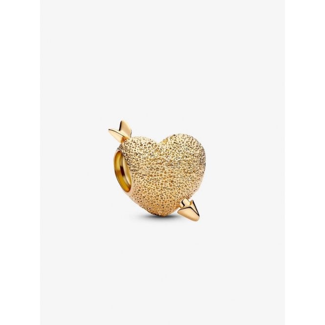 Pandora Cupid Heart Charm Gold Plated 763666C00