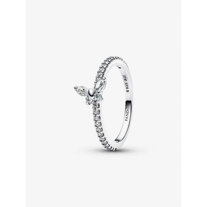 Pandora Sparkling Butterfly Ring 194269C03-56
