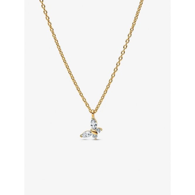 Pandora Butterfly Pendant Necklace 364267C01