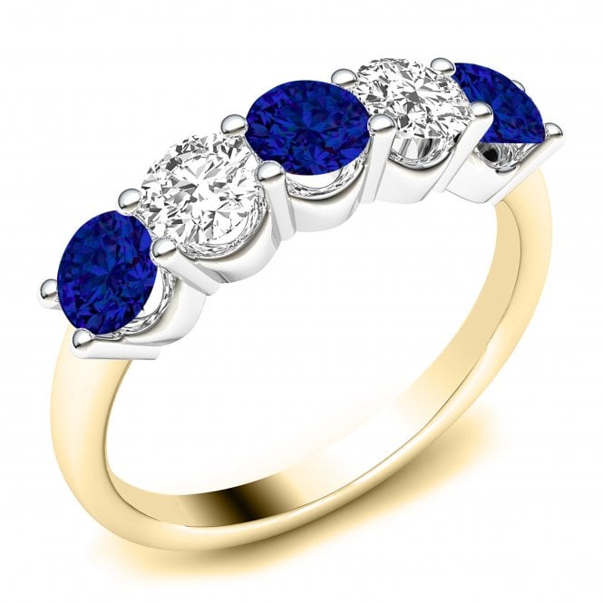 MCN Fine Jewellery Andre Mich 5 Stone Sapphire R4382025S Y 9