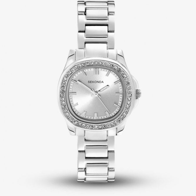Sekonda Watches Sekonda Ladies Octaire Silver Watch 40722