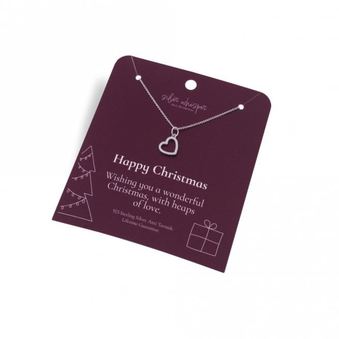 SILVER WHISPER BY HD Hot Diamonds Happy Christmas Bracelet SWB062