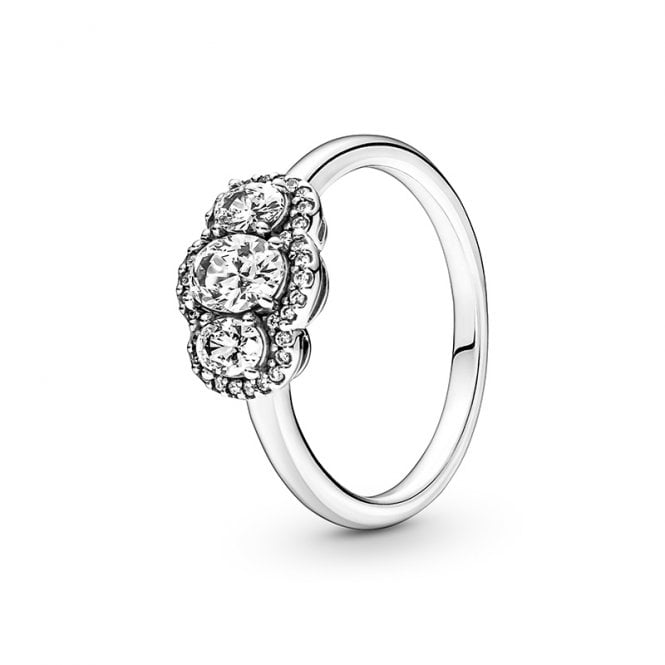Pandora Three Stone Vintage Ring 190049C01