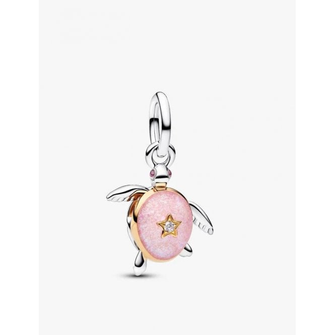 Pandora 2026 Pink Sea Turtle Dangle Charm 764432C01