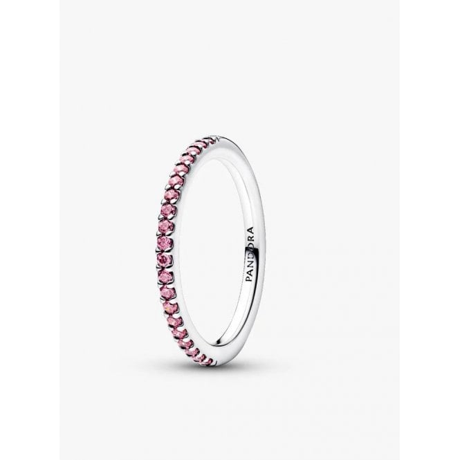 Pandora Sparkling Pink Band Ring 192999C02-54