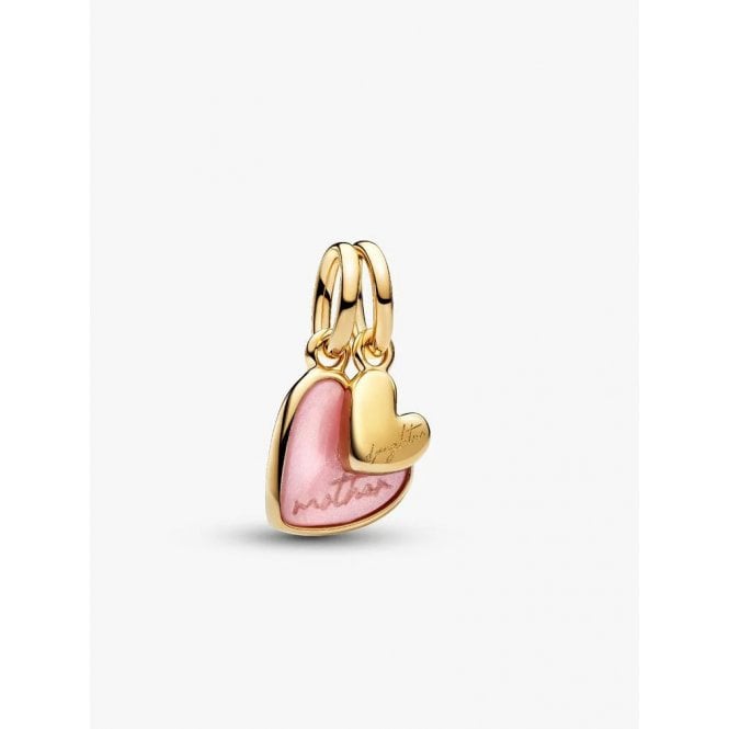 Pandora Pink Mother & Daughter Splittable Dangle Charm 763766C01