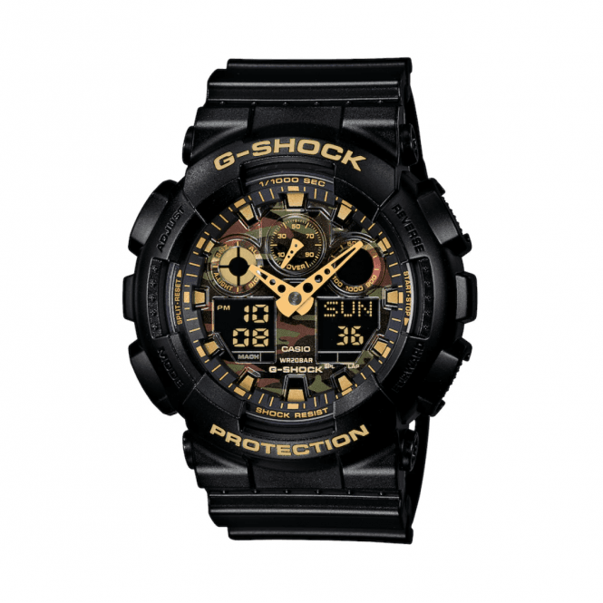 Casio G-Shock GA-100 Series Watch GA-100CF-1A9ER