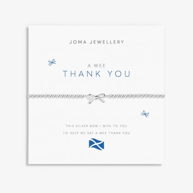 JOMA Jewellery Joma A Wee 'Thank You' Bracelet 9423