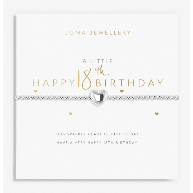 JOMA Jewellery Joma A Little Happy 18th Birthday Bracelet 1086